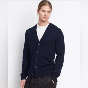 EUC- Vince Hi-Low Mixed Rib Cardigan Sweater